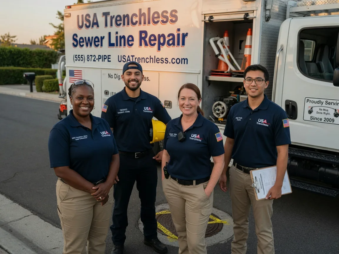 Sewer Line Repair company in Marion, LA